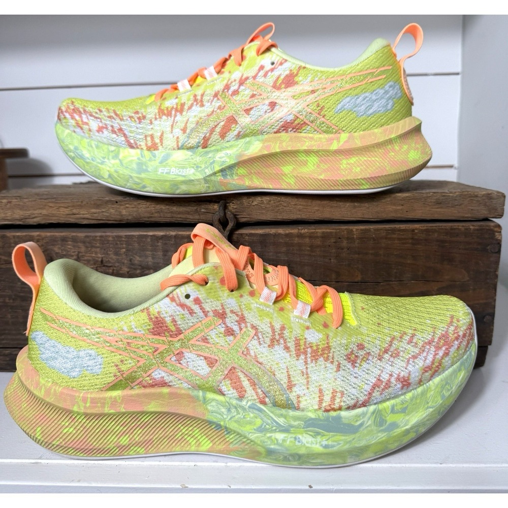Asics Noosa Tri 16 Yellow/Cool Matcha Mens Running Shoes 10.5 1011B872-750 NEW
